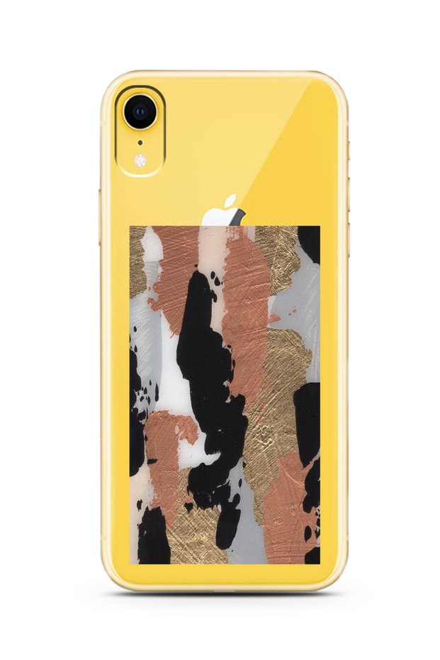 Super Transparent Phone Case with iPhone Xr Wall Design