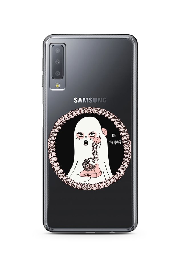 Samsung A7 2017 Ghost Design Super Transparent Phone Case