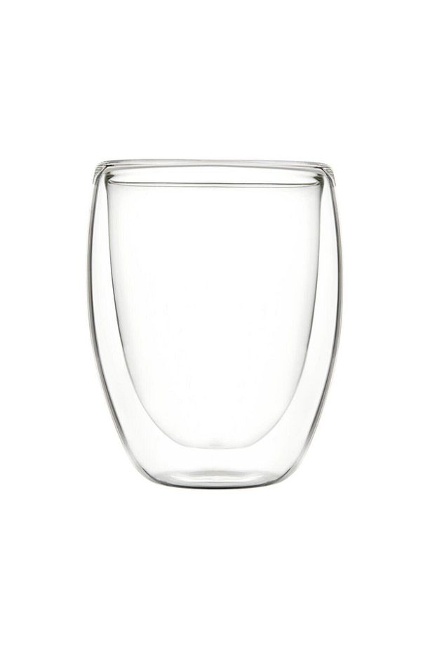 Borosilikat Çift Cidarlı Bardak - 350 Ml - 2