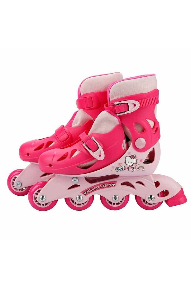 Kız Çocuk Pembe Hello Kitty Inline 4 Teker Paten - 3