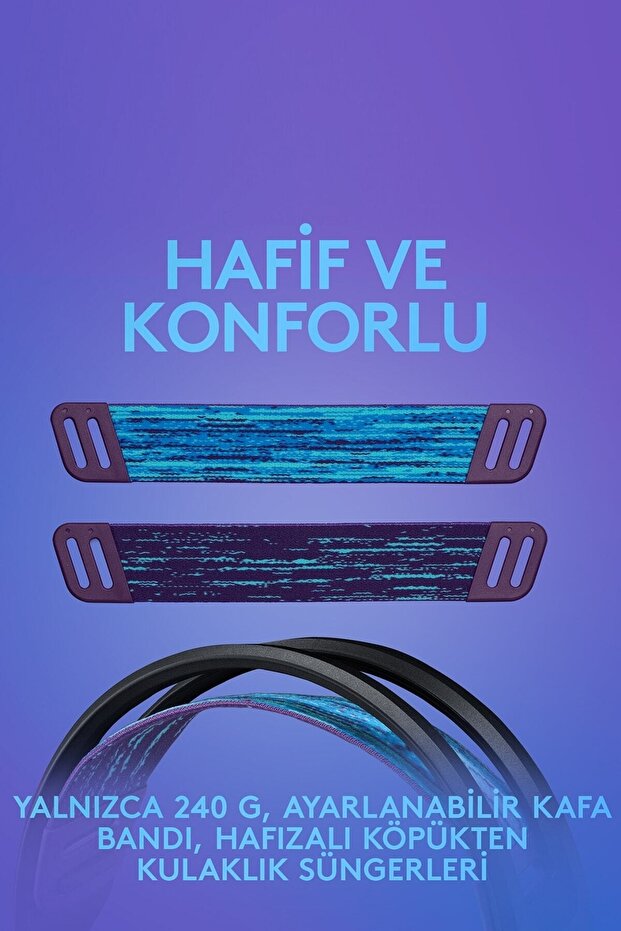 G G335 Kablolu Oyuncu Kulaklığı - Siyah - 2