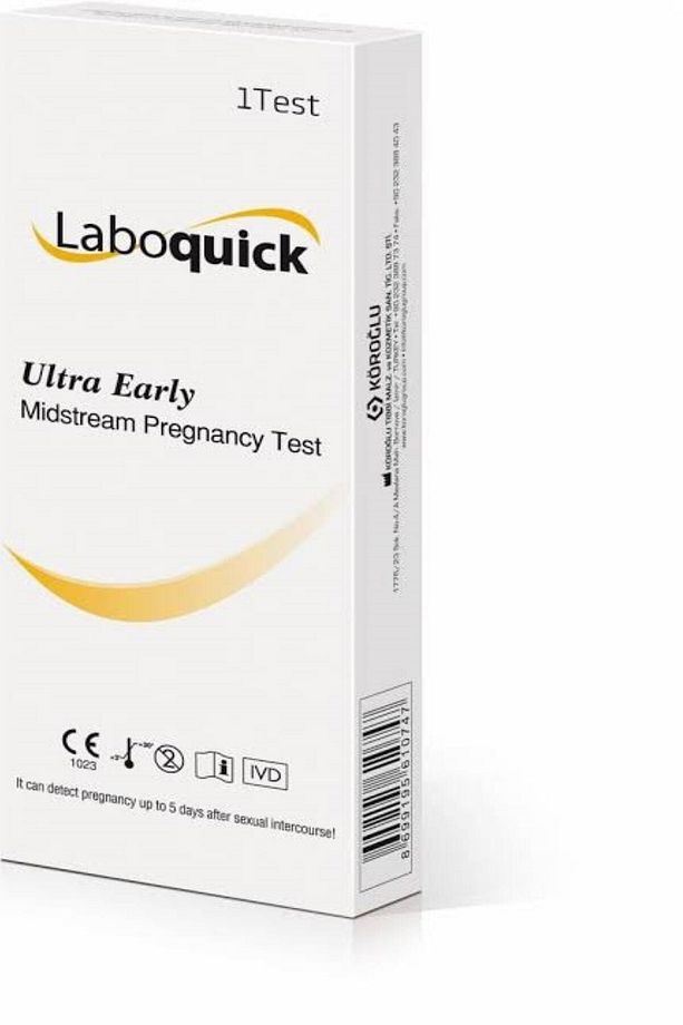 Laboquıck Ultra Erken Gebelik Testi 10 Adet - 1