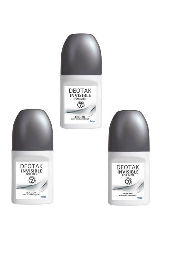 Invisible For Men Roll-on Deodorant 35 ml X 3 Adet - 1