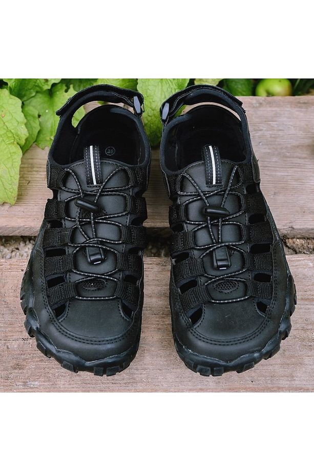 Altera - Black Sandalet - 4