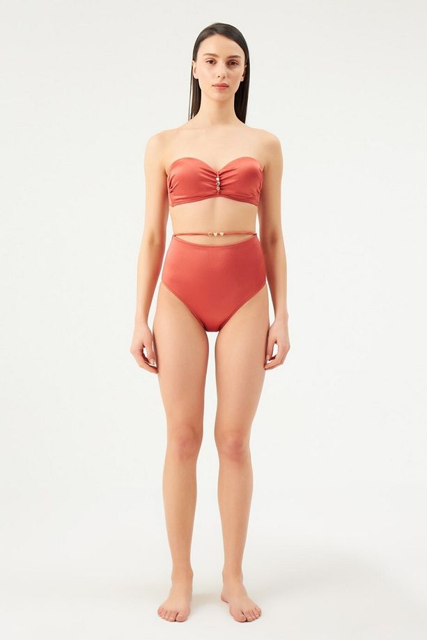 Straplez Double Push-up Bikini Takımı ESKM22Y0046 - 1