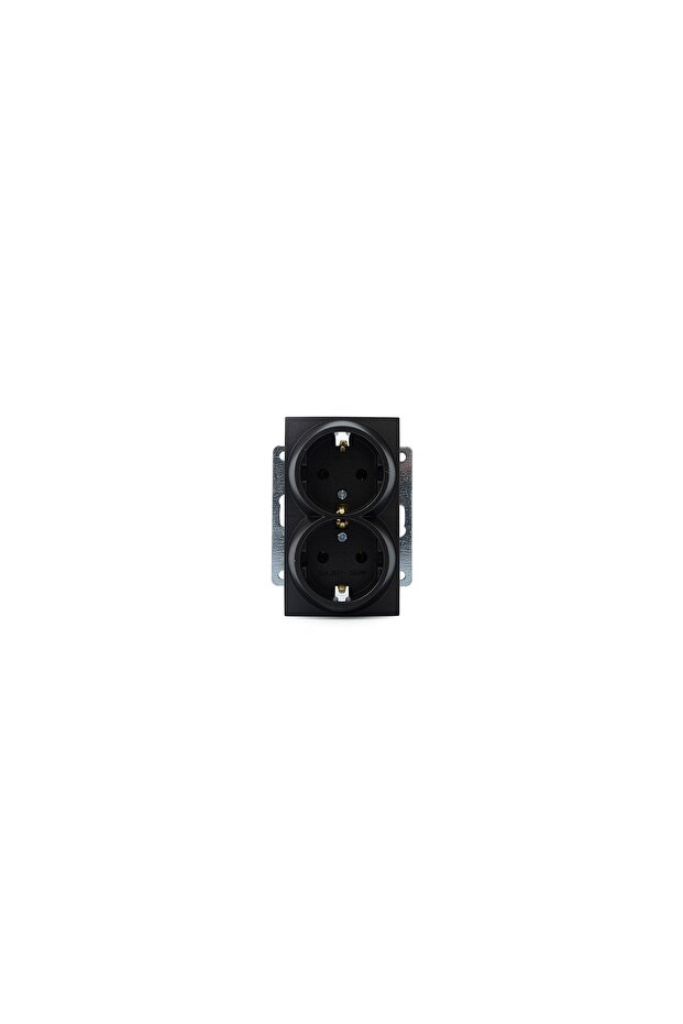 Despina Model Double Grounded Switch Socket with Cover