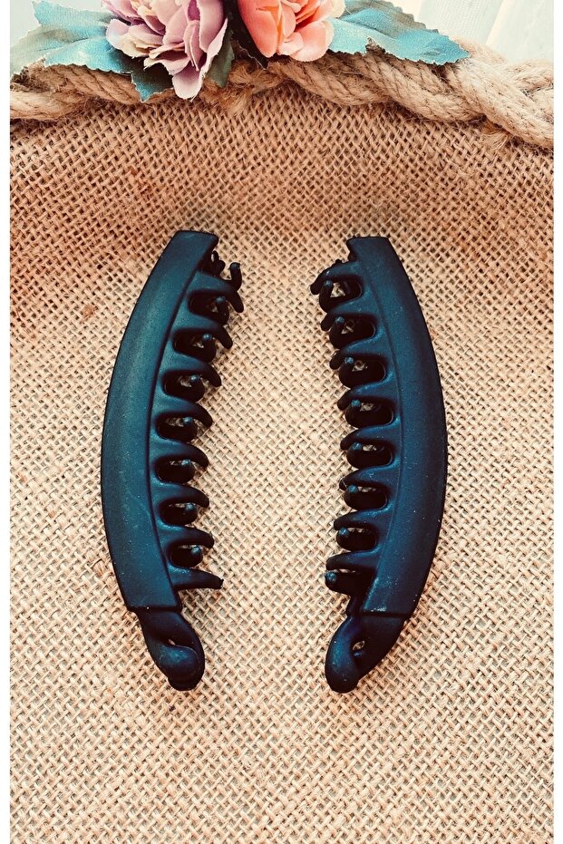 2-Piece Large Size Banana Buckle, Combed Banana Buckle
