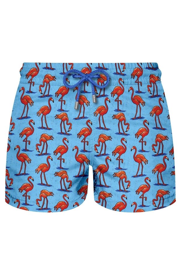 Bonitas Boy's Shorts Flamingo-Blue 22702