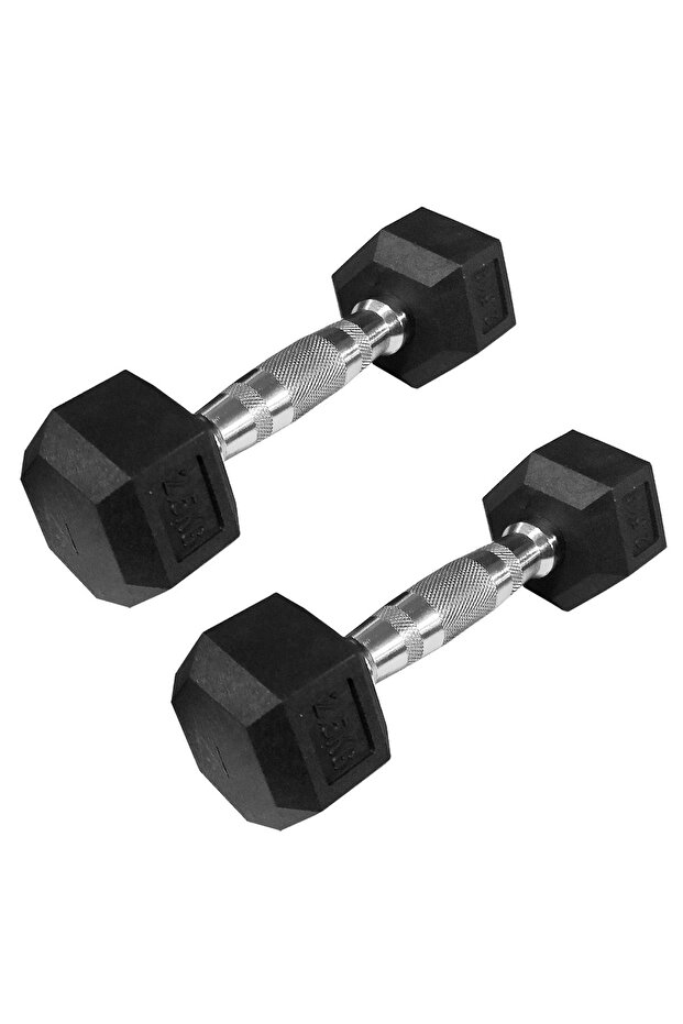 Hex 2,5 Kg 2 Adet Olimpik Dambıl - 1