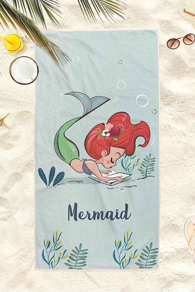 Mermaid Beach Towel 70X150 cm