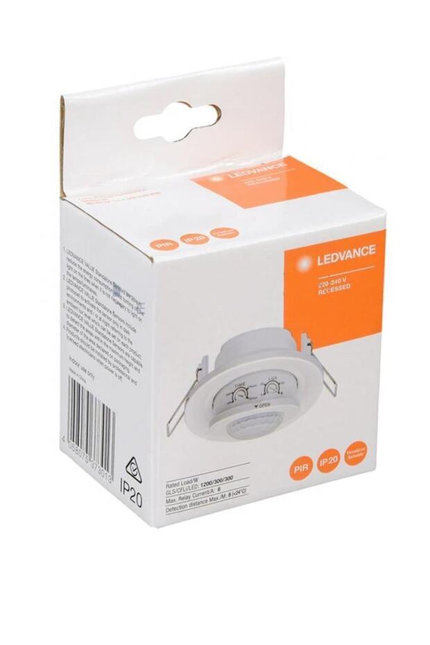 Ledvance Osram 360 Derece Sıva Altı Kızılötesi Hareket Sensorü Pır Ip20 - 4