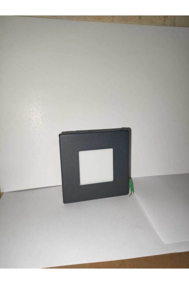 1. Sınıf Kare Sensörsüz Mavi Işık Led Spot Merdiven Basamak Ve Koridor Armatürü - 3