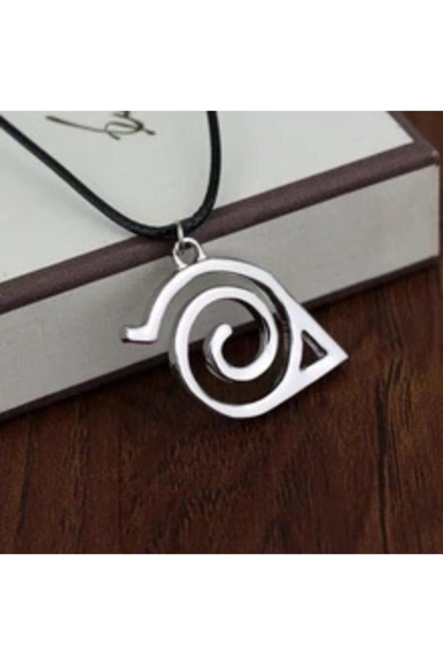 Naruto Anime Sharingan Steel Necklace Model 4