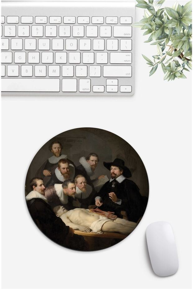 Rembrant The Anatomy Patterned Mouse Pad