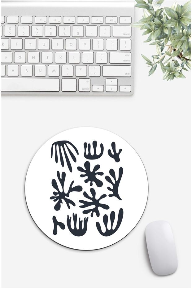 3 Mouse Pads with Abstract Pattern - 1