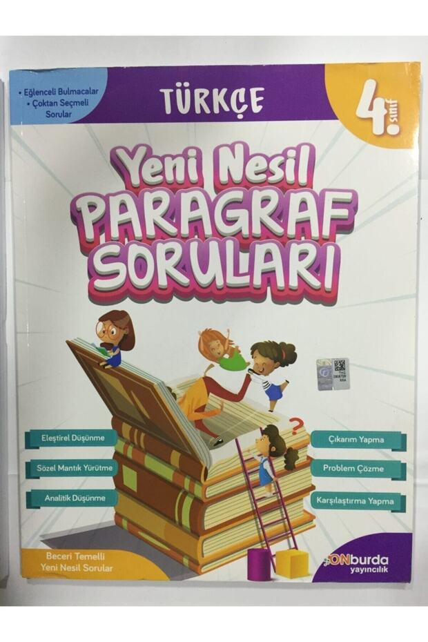 4.sınıf Yeni Nesil Problemler Ve Paragraf Soruları - 4