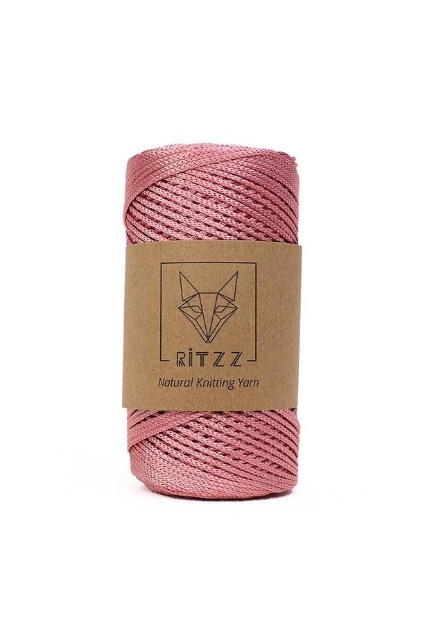 Floş Makrome Ipi Polyester Ip 2mm Koyu Gül Kurusu - 1