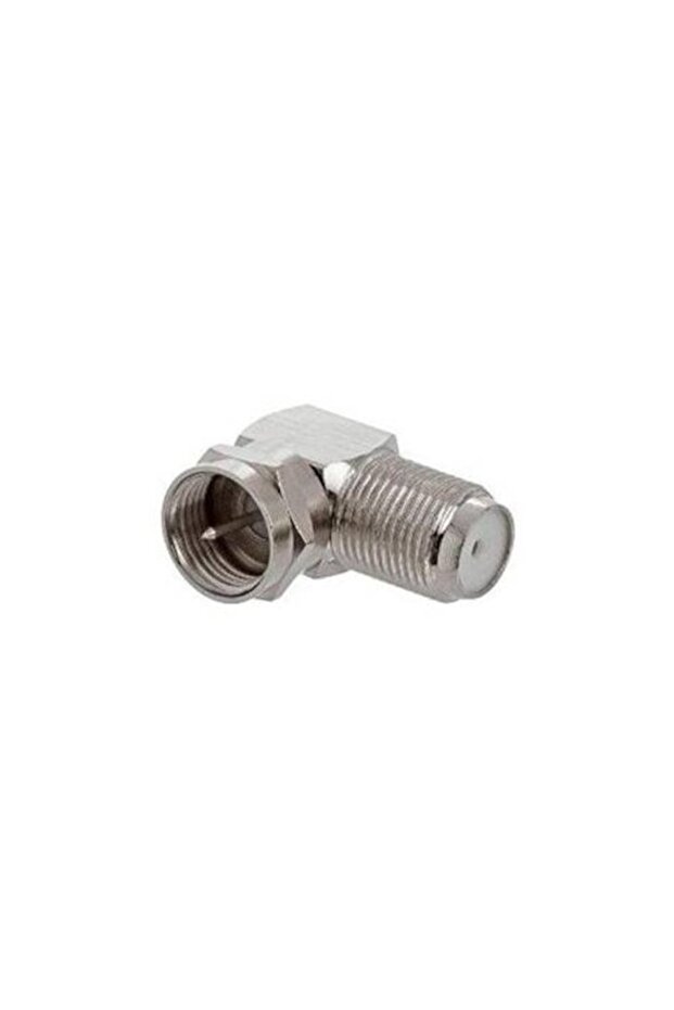 F Konnektör L Fiş 90 Derece Çevirici Anten Kablosu Için F Connektör ( 1 Adet ) - 1
