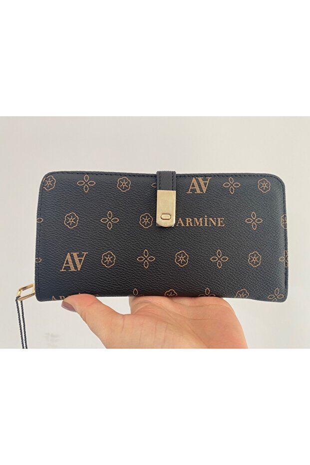 C02 Siyah Baskılı Cüzdan - 1