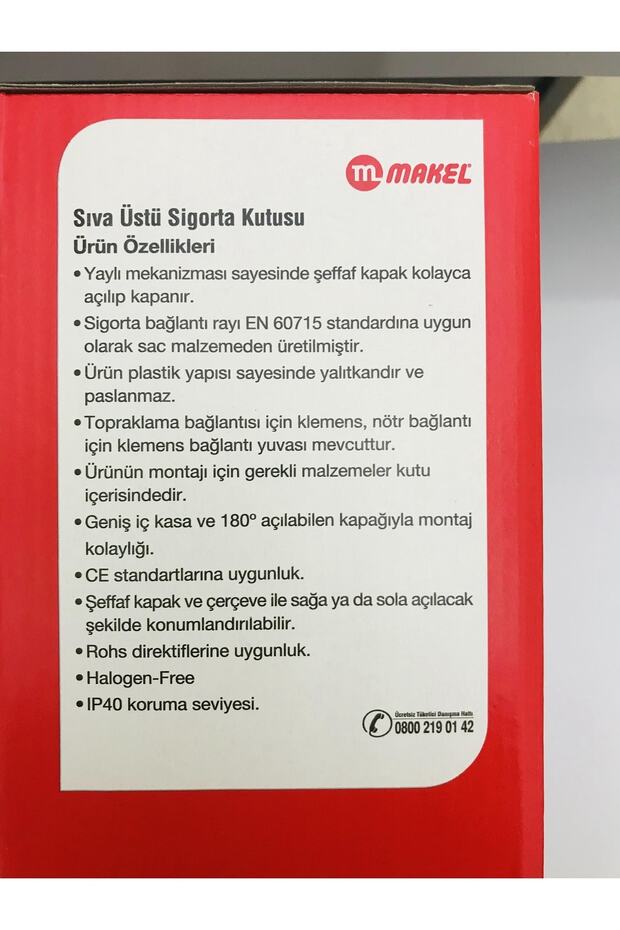 24'lü Sigorta Kutusu Sıva Üstü (HALOGEN FREE) - 2