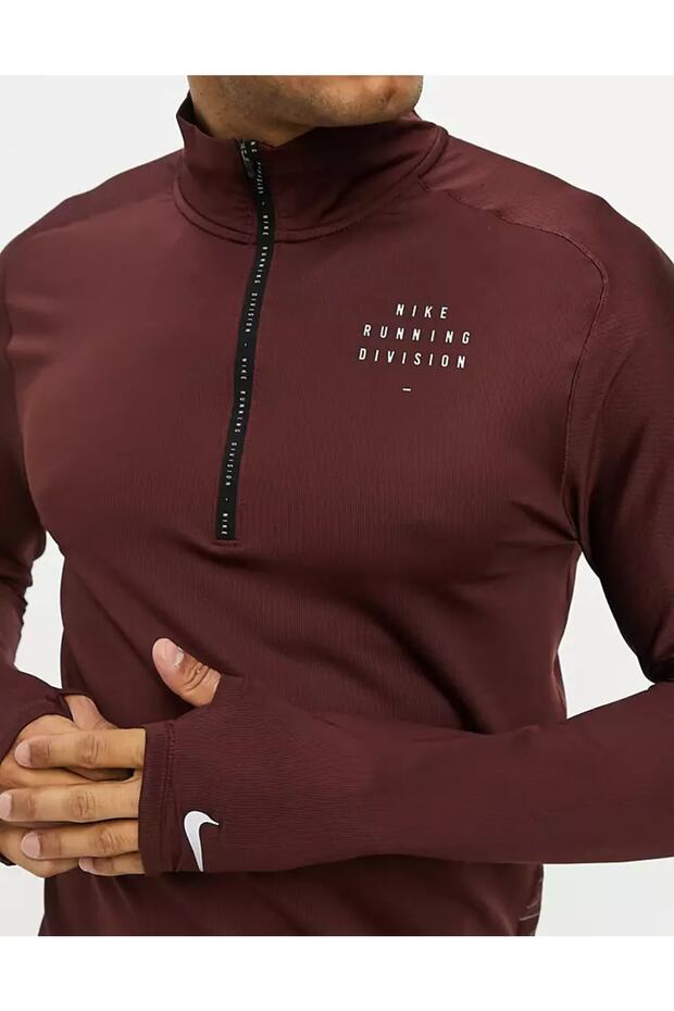 Running Run Division Element Half Zip Erkek Sweatshirt - 3