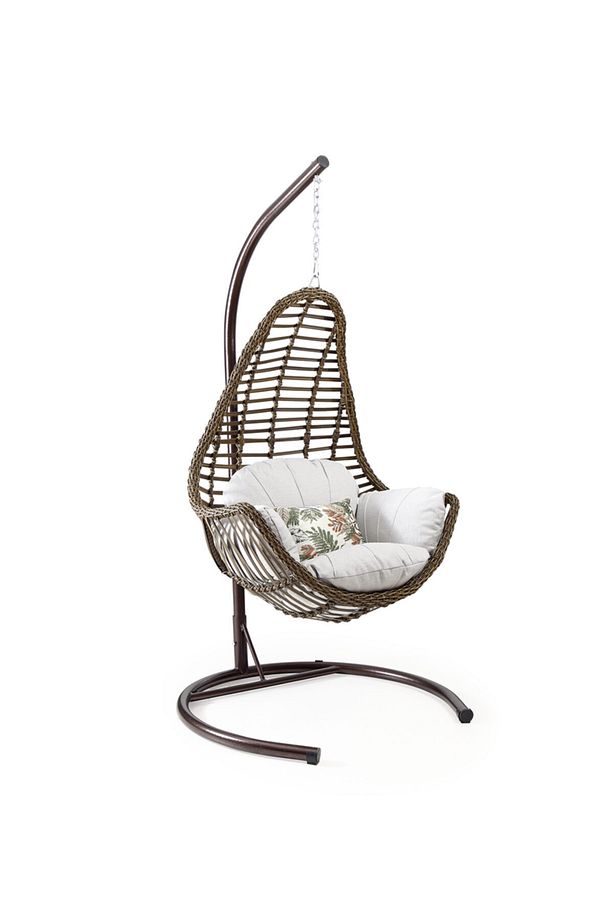 Salıncak Tekli Bahçe Balkon Salıncağı Rattan Milas - 1
