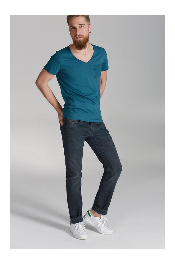 Erkek Jean Pantolon Sawyer Blue Smoked 0100950162137933969 - 1
