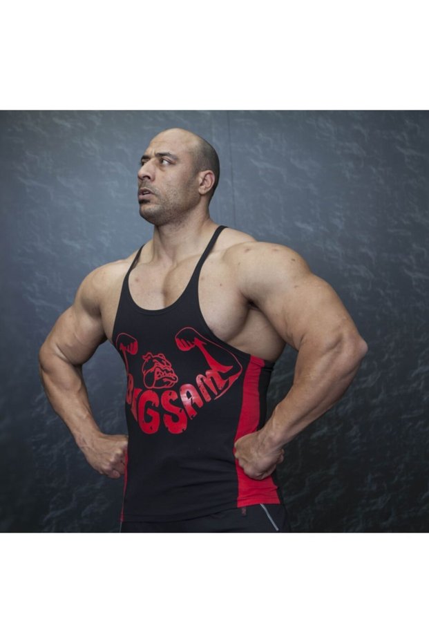 Segmented Sport Athlete Stringer Tank Top 2255