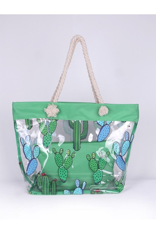Mermeaıd's Transparent Beach Bag Hm19057