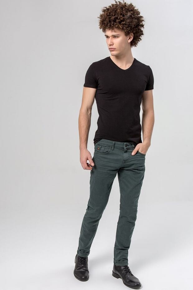Men's Jean Trousers Joshua Chrome Green01009507591379350439