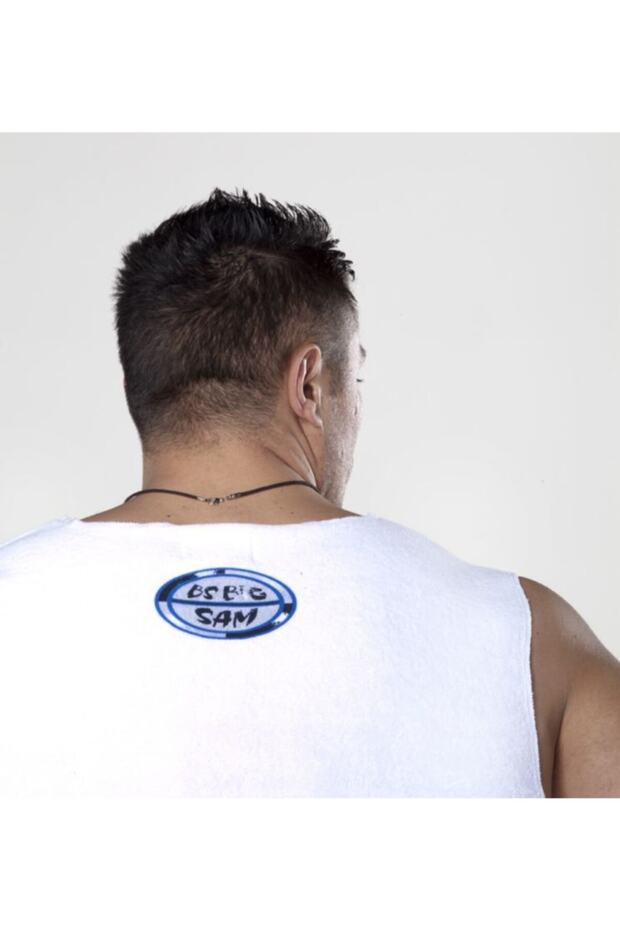 Beyaz Havlu Atlet 2107 - 2