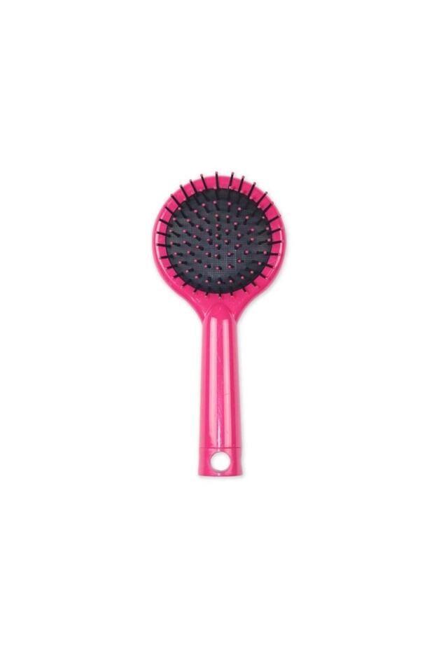 Pink Mirrored Hair Brush