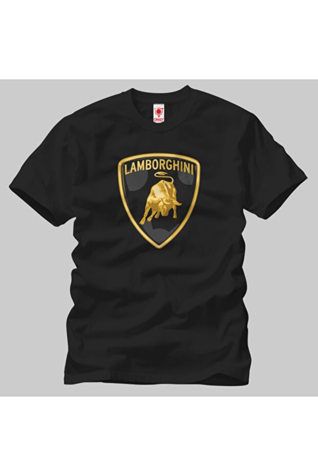 Lamborghini Logo Erkek Tişört - 1