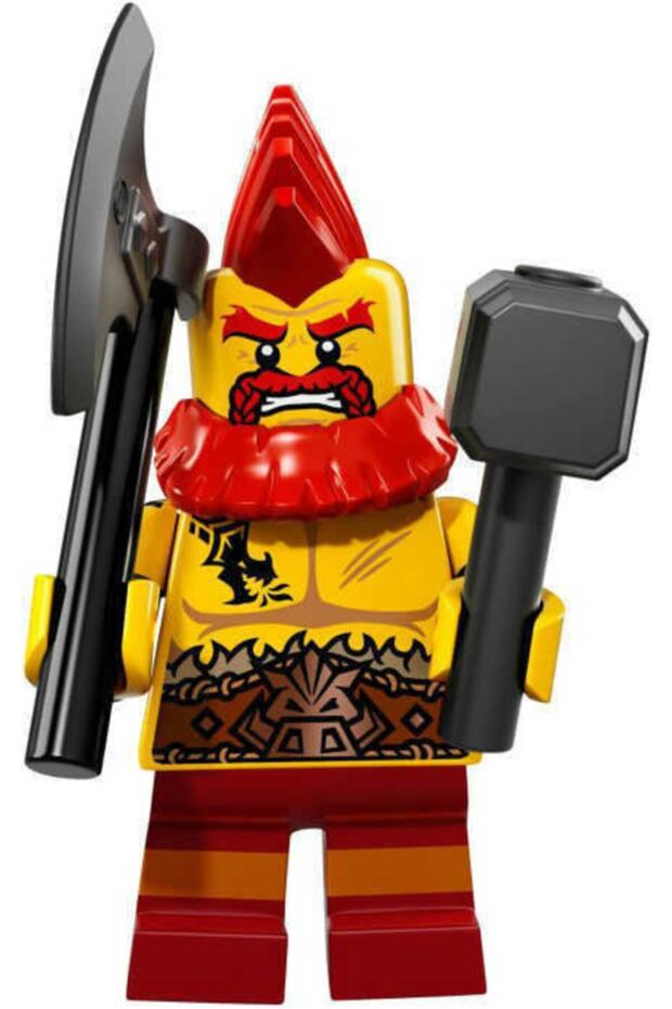 Minifigür Seri 17 - 71018 - Battle Dwarf - 1