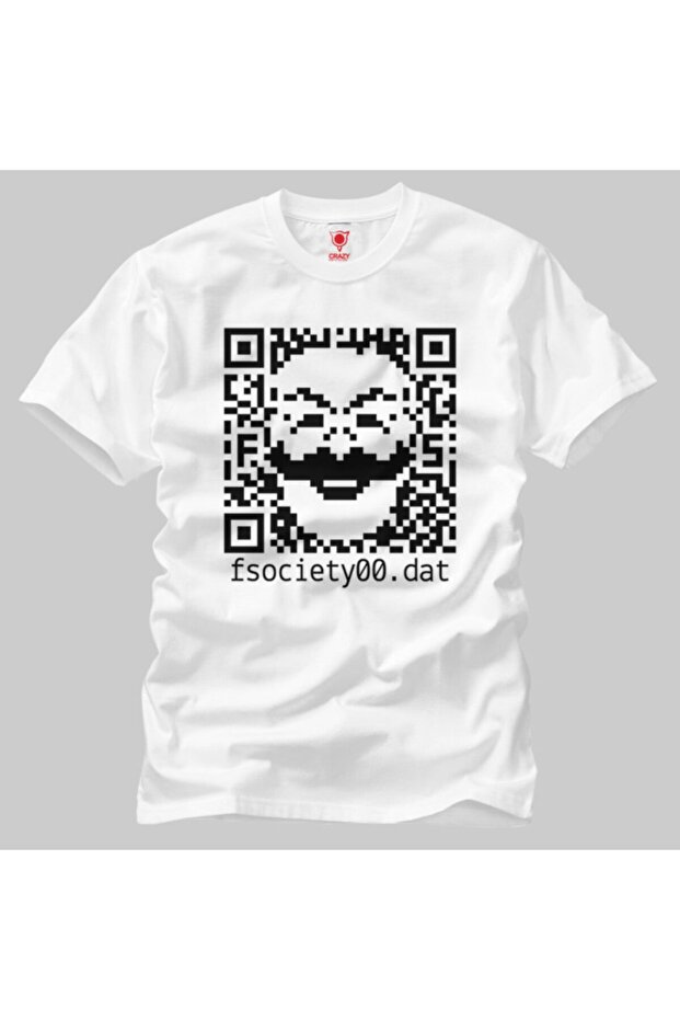MrRobot Fsociety Qr Code Men's T-Shirt