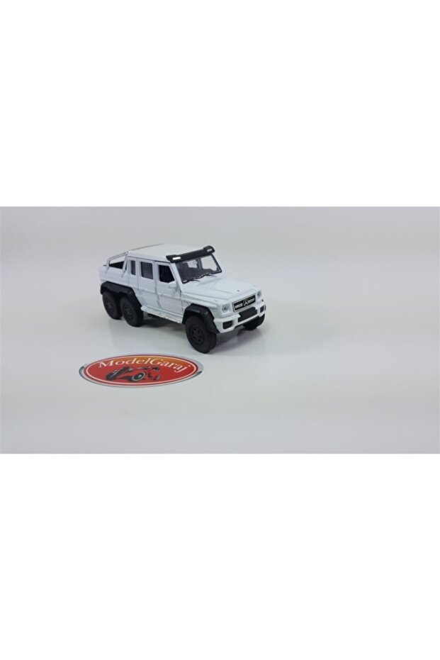 Mercedes G63 Amg 6X6 White-1:38 Scale**Metal Model*Modelgarage