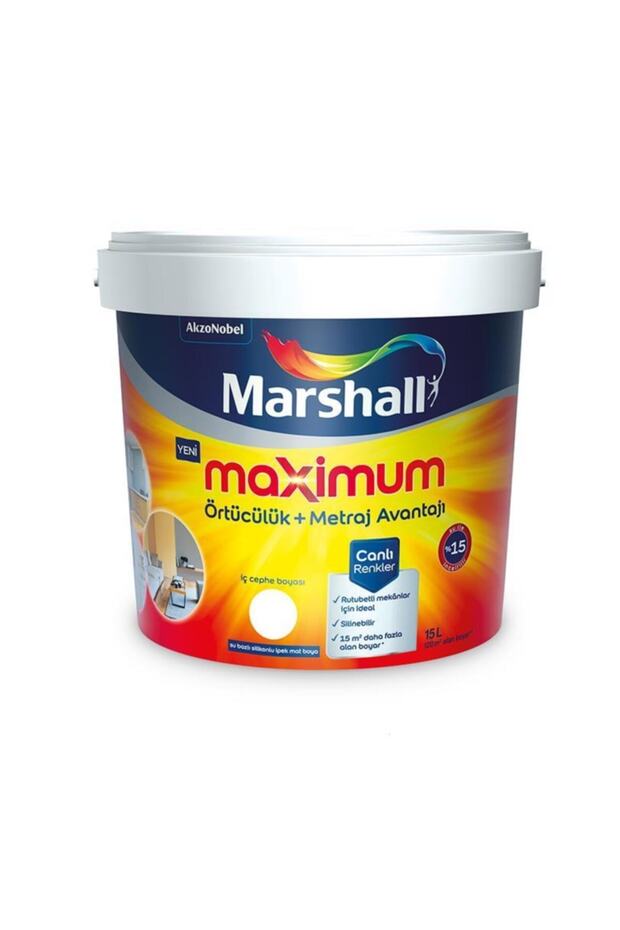 Maximum Silikonlu Iç Cephe Boyası 2.5 Lt - 1