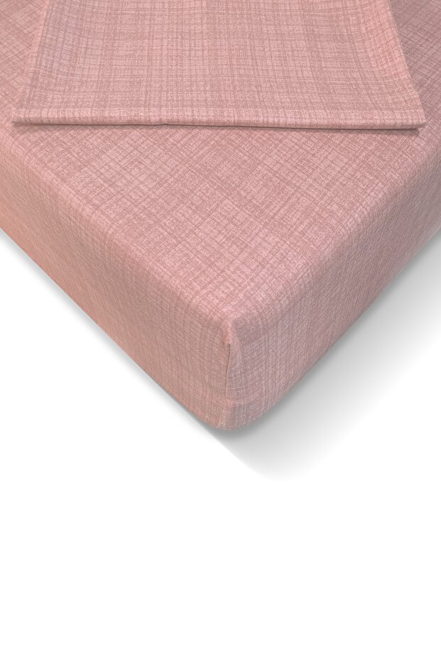 طقم ملاءات مطاطية مقاس 120x200 سم من Ranforce - مسحوق