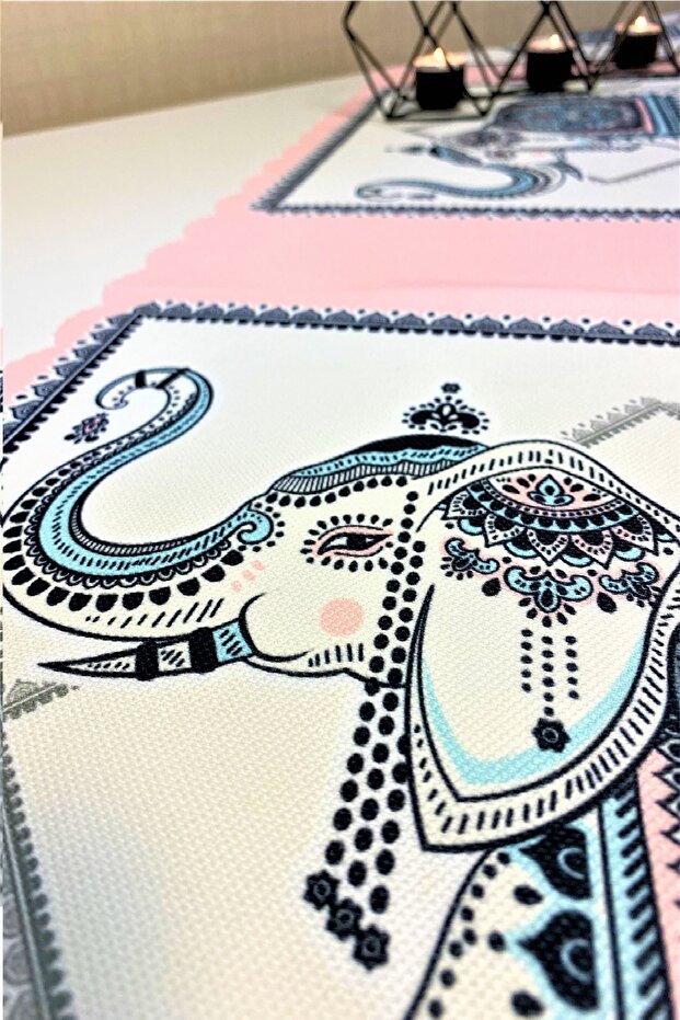 Runner-elefant roz - 2