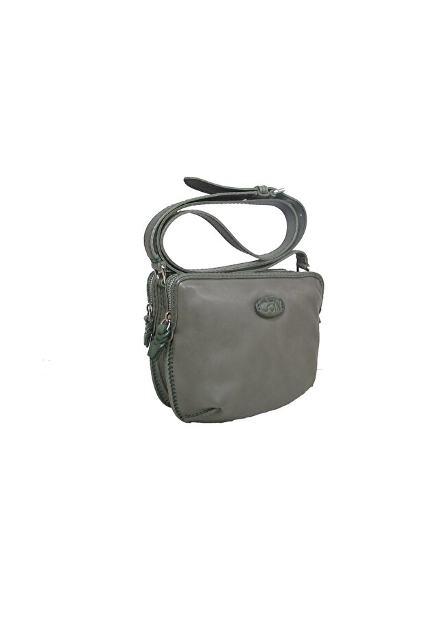 Handmade Deri Postacı Çanta (Dudu) - 1