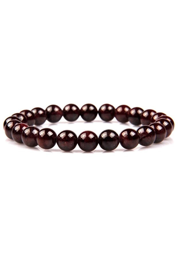 Garnet Natural Stone Bracelet 8 mm