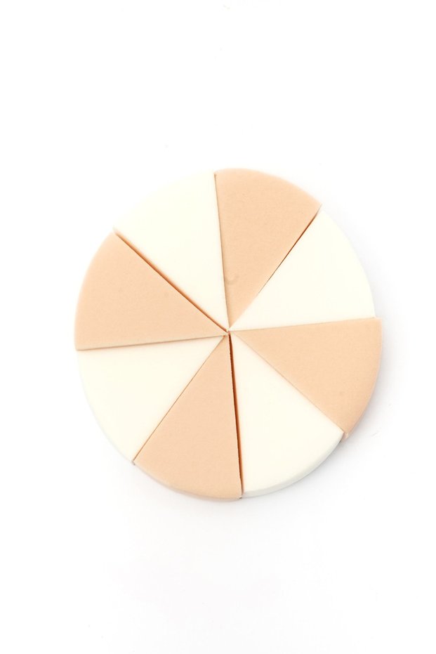 8-Piece Triangle Slice Makeup Sponge