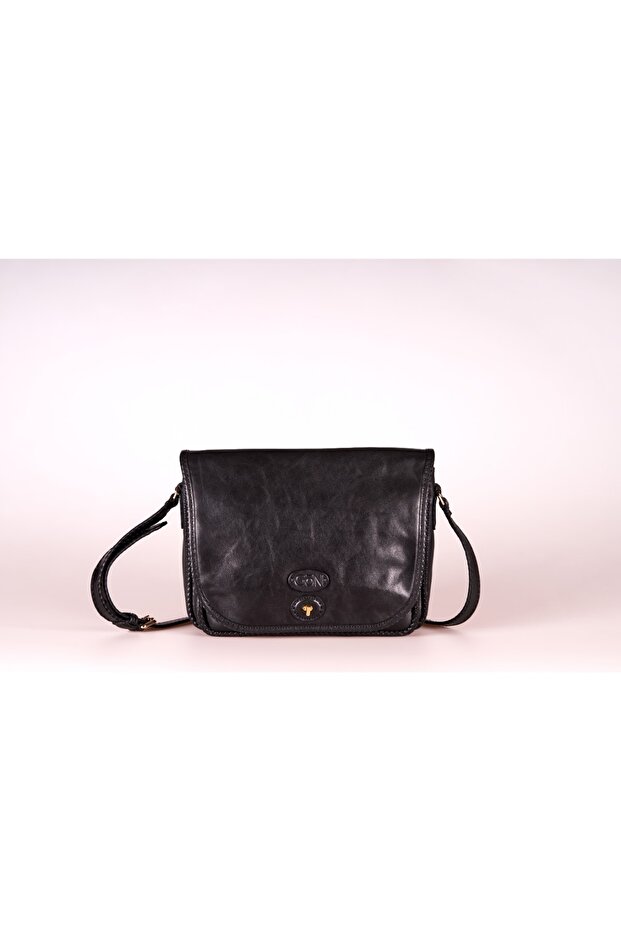 Handmade Deri Postacı Çanta (Derin) - 3