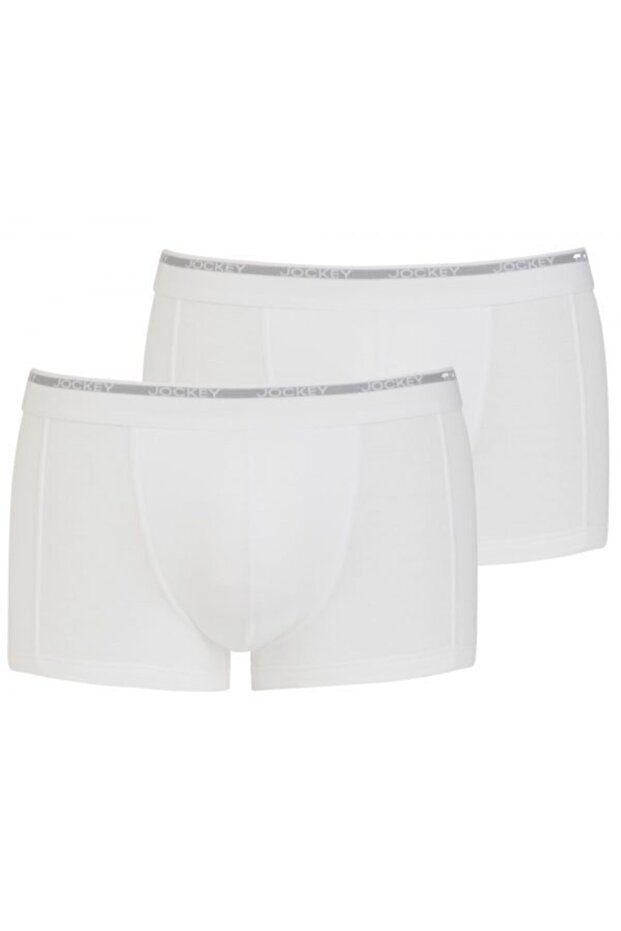 ® Modern Classic Short Boxer 2 Pack / White