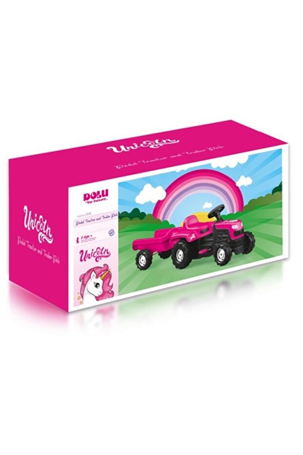 - Unicorn Römorklu Pedallı Traktör / - 2