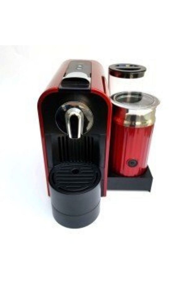 Latte Kapsül Kahve Makinesi (Kırmızı) - Nespresso Uyumlu - 2