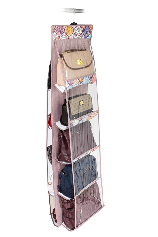 Lotus In-Cabinet Bag Organizer with 10