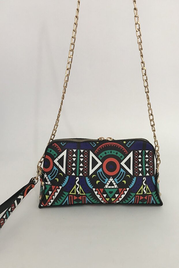 Patterned Handbag - 3