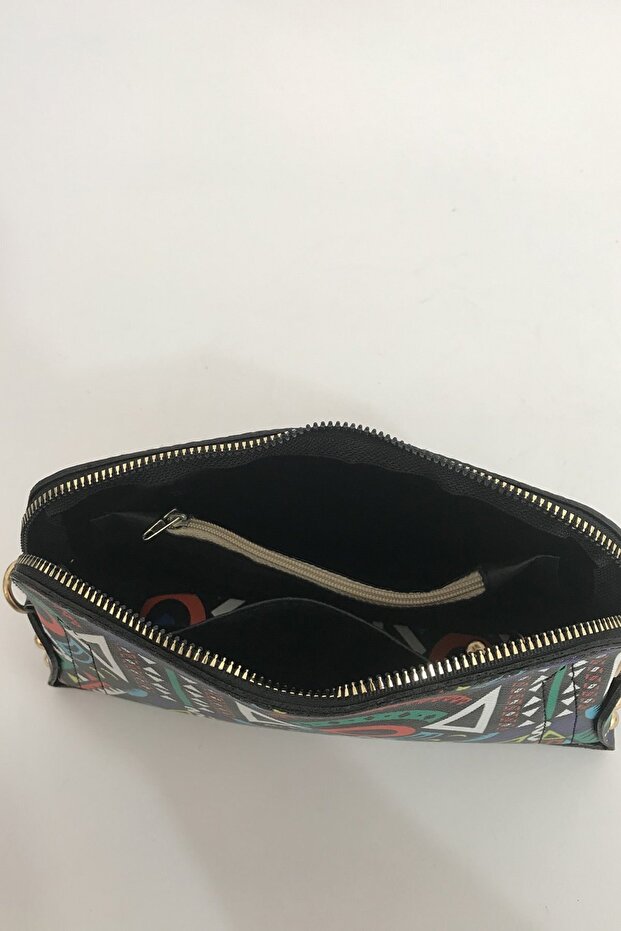 Patterned Handbag - 4