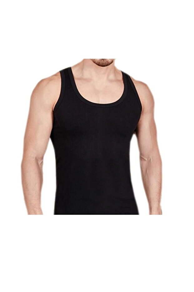 Erkek Atlet Askılı Basic Ribana 6'lı 712 - 3